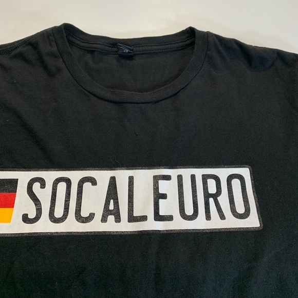 District Very Important Tee | SoCal Euro Black T-Shirt - Picture 7 of 8